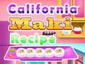Jogo Receita de Maki Califormiano online Jogo Receita de Maki Califormiano online