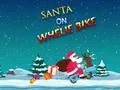 Jogo Papai Noel de Bicicleta online