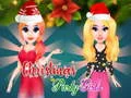 Jogo Meninas da Festa de Natal online Jogo Meninas da Festa de Natal online
