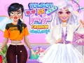 Jogo Desafio de Moda: Tomboy vs Menina Feminina online