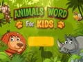 Jogo Palavras de Animais para Crianças online