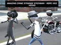 Jogo Crime Incrível: Estranho Stickman Corda Vice Vegas online