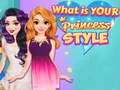 Jogo Qual é o seu estilo de princesa online