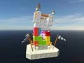 Jogo Blocos de destruição de castelos online
