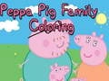 Jogo Colorindo a Família Peppa Pig online Jogo Colorindo a Família Peppa Pig online