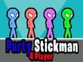 Jogo Festa Stickman 4 Jogadores online