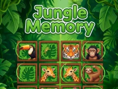 Jogo Memória da Selva online