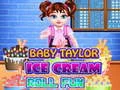 Jogo Bebê Taylor: Diversão com Rolos de Sorvete online