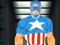 Jogo Vestir o Capitão América online
