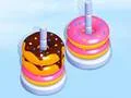 Jogo Divertido Classificação de Donuts online Jogo Divertido Classificação de Donuts online