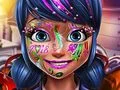 Jogo Maquiagem de Ano Novo para Menina Pontilhada online Jogo Maquiagem de Ano Novo para Menina Pontilhada online