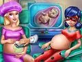 Jogo Exame de gravidez das Mamães BFFs online