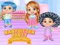 Jogo Jogos de Cuidado de Bebés na Festa da Babá online