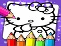 Jogo Livro de Colorir Hello Kitty online