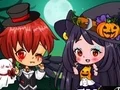 Jogo Casal Chibi de Halloween online Jogo Casal Chibi de Halloween online