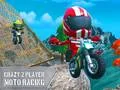 Jogo Corrida de Motos Louca para 2 Jogadores online Jogo Corrida de Motos Louca para 2 Jogadores online
