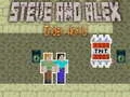Jogo Steve e Alex: Mundo do Fim online