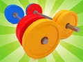 Jogo Quebra-cabeça de classificação de halteres online Jogo Quebra-cabeça de classificação de halteres online