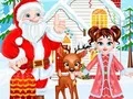Jogo Diversão de Natal com o Reno Baby Taylor online