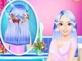 Jogo Fazendo Penteados de Tranças Coloridas online