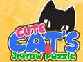 Jogo Quebra-Cabeça de Gatos Fofo online