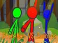 Jogo StickMan Irmãos Vs Zumbis online
