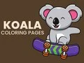 Jogo Páginas para colorir de Koala online