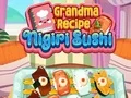 Jogo Receita da Vovó Nigiri Sushi online Jogo Receita da Vovó Nigiri Sushi online