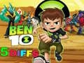 Jogo Ben 10 5 Diferenças online Jogo Ben 10 5 Diferenças online