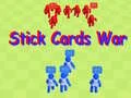 Jogo Guerra de Cartas de Palito online