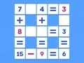 Jogo Palavras cruzadas matemáticas online