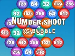 Jogo Atirar Número x 2 bolha online