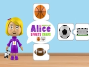 Jogo Mundo das Cartas de Esporte da Alice online