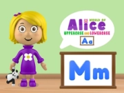 Jogo Mundo de Alice Maiúsculas e Minúsculas online Jogo Mundo de Alice Maiúsculas e Minúsculas online