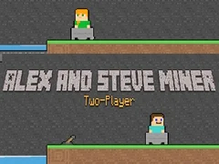 Jogo Alex e Steve: Minerador para Dois Jogadores online