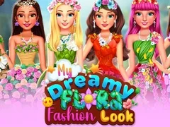 Jogo Meu Look de Moda Floral dos Sonhos online