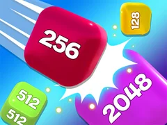 Jogo Jogo de Fusão Cube Cadeia 2048 3D online Jogo Jogo de Fusão Cube Cadeia 2048 3D online
