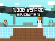 Jogo Noob vs Pro Boneco de Neve online