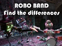 Jogo Banda de Robôs - Encontre as Diferenças online