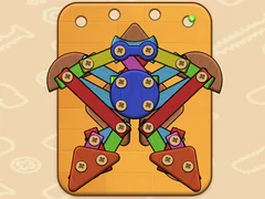 Jogo Quebra-Cabeça de Madeira e Parafuso online Jogo Quebra-Cabeça de Madeira e Parafuso online