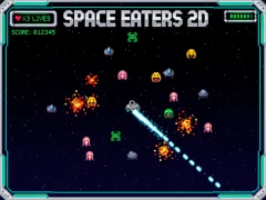 Jogo Comedores de espaço 2D online
