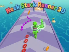 Jogo Neck Stack Runner 3D online