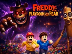 Jogo Freddy na sala de jogos do medo online