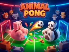 Jogo Animal Paws Pong online