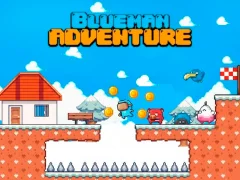 Jogo Aventura do Homem Azul online