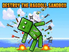 Jogo Destrua a caixa de areia Ragdoll online