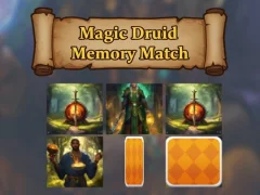 Jogo Jogo de Memória Druida Mágica online Jogo Jogo de Memória Druida Mágica online