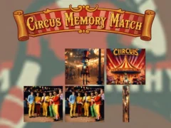 Jogo Jogo de memória de circo online Jogo Jogo de memória de circo online