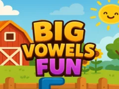 Jogo Diversão com grandes vogais online Jogo Diversão com grandes vogais online