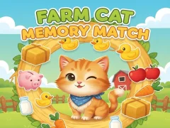 Jogo Jogo de memória de gato de fazenda online Jogo Jogo de memória de gato de fazenda online